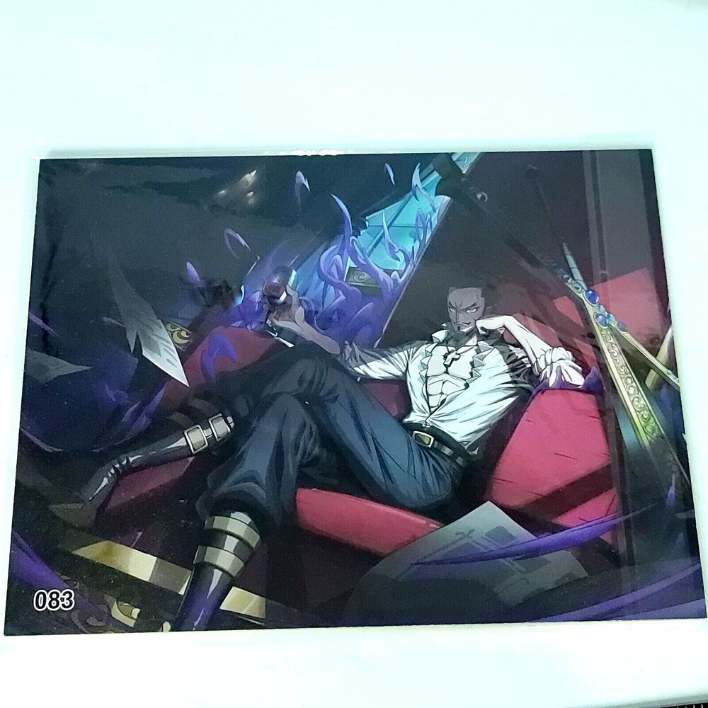 Mihawk Sabo Ace One Piece Double-sided Art #083 Size A4 8" x 11" Waifu Card
